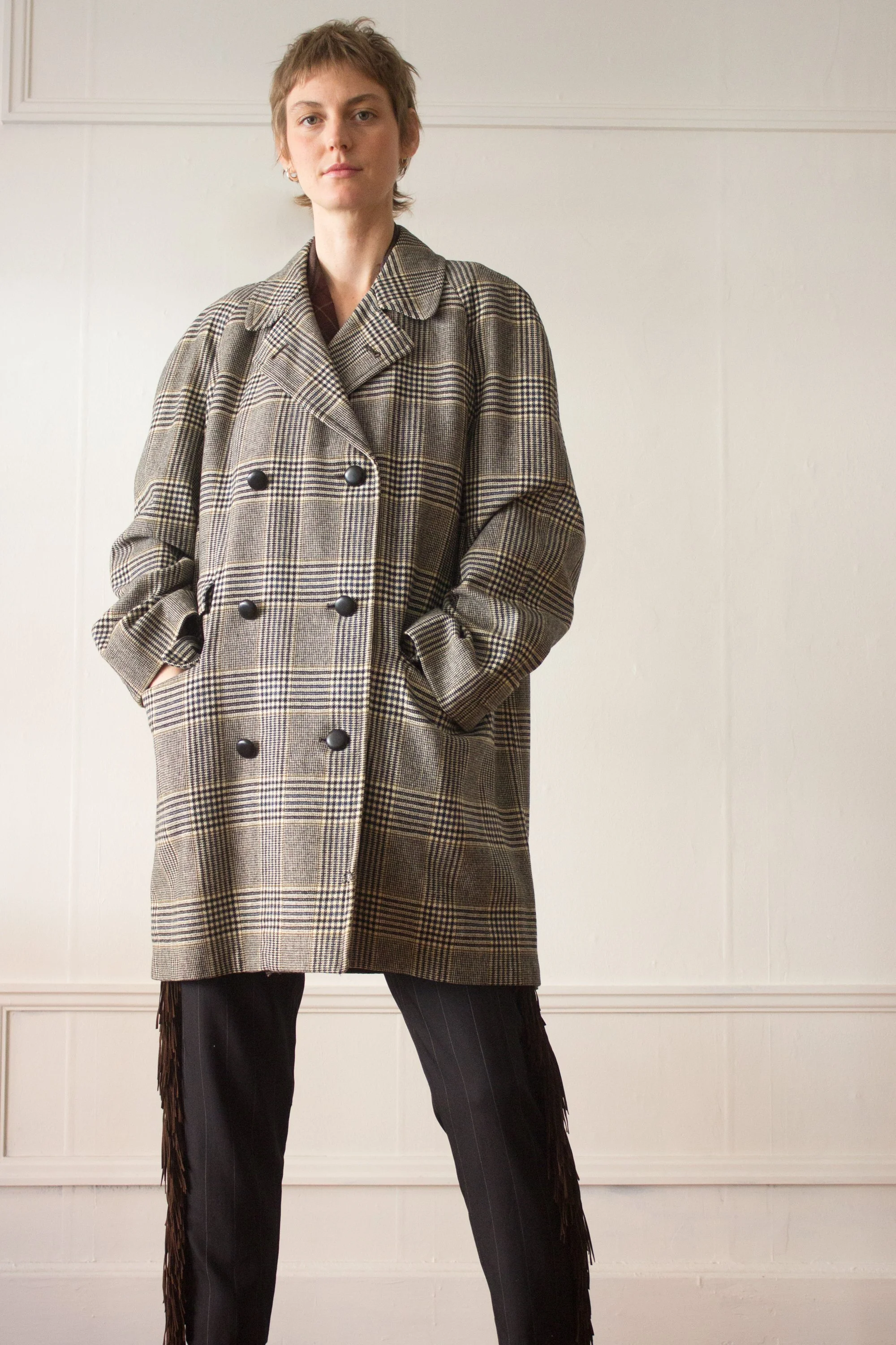 1960s Aquascutum Plaid Wool Coat — Wayward Collection 1960s Aquascutum Plaid Wool Coat — Wayward Collection